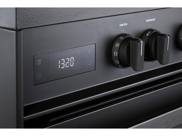 90cm Free Standing Multifunction Electric Oven with Induction Cooktop - DEF1407INDMB - Image 5
