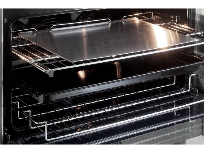 90cm Free Standing Multifunction Electric Oven with Induction Cooktop - DEF1407INDSS - Image 2