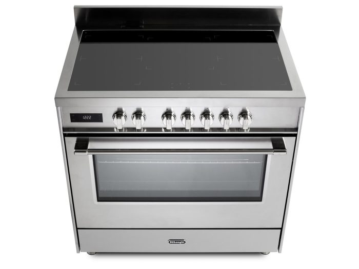 90cm Free Standing Multifunction Electric Oven with Induction Cooktop - DEF1407INDSS - Image 6