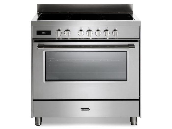 90cm Free Standing Multifunction Electric Oven with Induction Cooktop - DEF1407INDSS