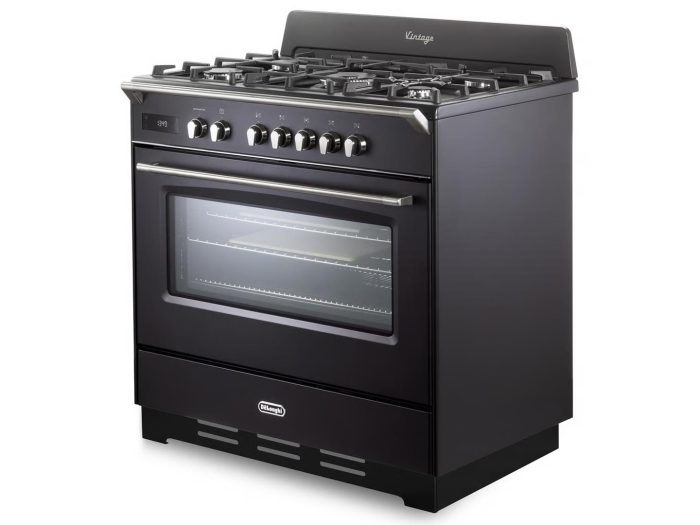 90cm Free Standing Multifunction Electric Oven with 5 Burner Gas Cooktop - DEFV120LMB - Image 6