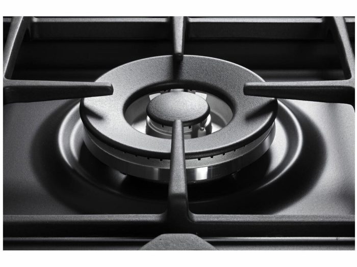 90cm Free Standing Multifunction Electric Oven with 5 Burner Gas Cooktop - DEFV908BK - Image 3