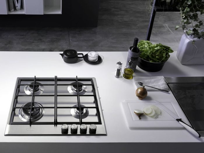 4 Burner 60cm Slimline Gas Cooktop - DEGHSL60 - Image 2